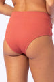 Calcinha Hot Pants com Bolso Textura Marrom