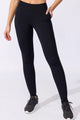 Legging Modeladora com Bolsos na Frente Preta