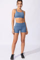Conjunto Short com Bolso Texturizado China Blue