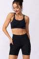 Top Strappy com Bojo Preto