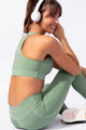 Top de Sustentação com Bolsinho Verde Velocity