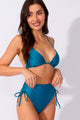 Calcinha Hot Pants Franzida Ocean Dephs