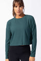 Blusa Canelada Verde Submarine