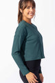 Blusa Canelada Verde Submarine