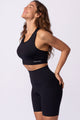 Top com Bolso Anticelulite Preto