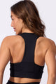 Top com Bolso Anticelulite Preto