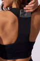 Top com Bolso Anticelulite Preto