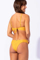 Biquíni Transpassado com Calcinha Bombom Amarelo