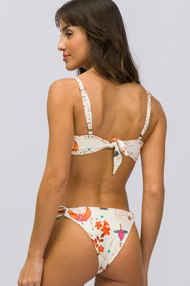 Biquíni Top Transpassado e Calcinha Tiras Astral