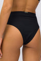 Calcinha Hot Pants Texturizada Preta
