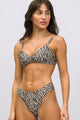 Biquíni Top Bojo Transpassado e Calcinha Bombom Wild