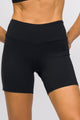 Bermuda Modeladora de Poliamida Preta