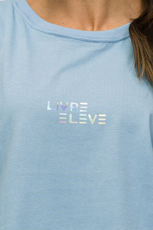 Regata Cavada Azul Livre e Leve