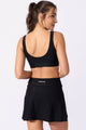 Short Saia Texturizado Preto