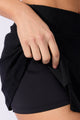 Conjunto Short Saia Texturizado Preto