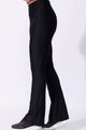 Calça Flare Texturizada Preta