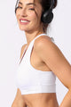 Top de Sustentação com Bolsinho Branco
