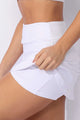 Short Saia Básico Branco