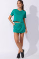 Conjunto Short Saia Traços