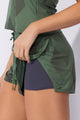 Short com Fenda Reflexos