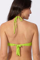 Top Biquíni Cortinão Lime