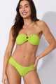 Top Biquíni Cortinão Lime
