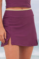 Short Saia Wonder Texturizado Roxo