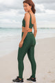 Legging Wonder Texturizada Verde