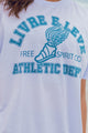 T-Shirt Branca Athletic Spirit