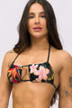 Biquíni Cortininha Quadrada e Calcinha Cortininha Exótica