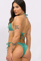 Biquíni Cortininha com Calcinha Lacinho Verde