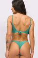 Biquíni com Calcinha Borboleta Texturizado Verde