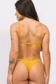 Biquíni Bojo Fixo com Calcinha Texturizada Amarela
