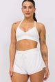 Top Alças Duplas com Bojo Branco