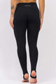 Legging Blackout com Pezinho de Poliamida Preta