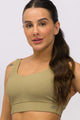 Top Regata com Bojo Texturizado Bege