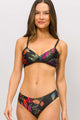 Biquíni Top Bojo Transpassado e Calcinha Larga Viver