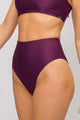 Biquíni Top de Alcinha e Calcinha Hot Pants Roxo Deluxe