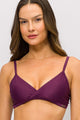 Top Transpassado Roxo Deluxe