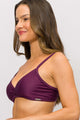 Top Transpassado Roxo Deluxe