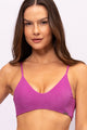 Top Texturizado Rosa