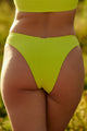 Calcinha Básica Texturizada Lime