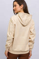 Casaco de Moletom com Capuz Free Spirit Bege