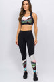 Conjunto Top com Recorte e Legging Montanhas