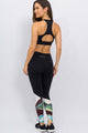Conjunto Top com Recorte e Legging Montanhas