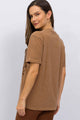 T-Shirt Marrom Onça Cáqui