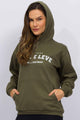 Casaco de Moletom Canguru Free Living Verde