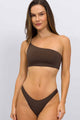 Biquíni Top Ombro Só Alcinha e Asa Delta Ganache