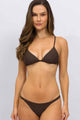 Biquíni Top Fixo e Calcinha Fio Duplo Ganache