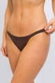 Biquíni Top Fixo e Calcinha Fio Duplo Ganache